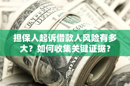 济南担保人起诉借款人风险有多大？如何收集关键证据？